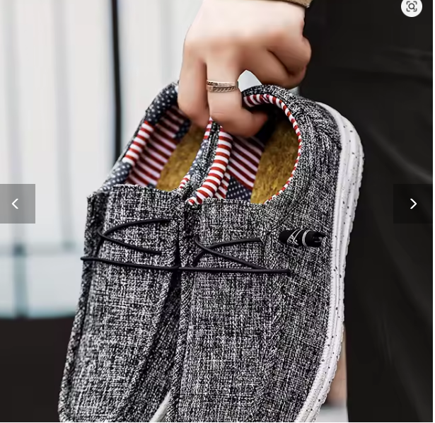 Men Casual Canvas Shoes Mens Loafers Breathable Slip on Flats Male Vulcanized Shoes Driving Shoes Plus Size 47 Walking Sneakers