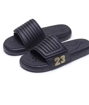 Summer New Magic Tape Trendy Slippers Wear-Resistant Anti-Slip Breathable Fashion Sports Slippers for Men Large Size Outdoor Sli