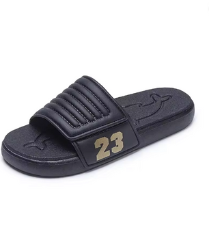 Summer New Magic Tape Trendy Slippers Wear-Resistant Anti-Slip Breathable Fashion Sports Slippers for Men Large Size Outdoor Sli