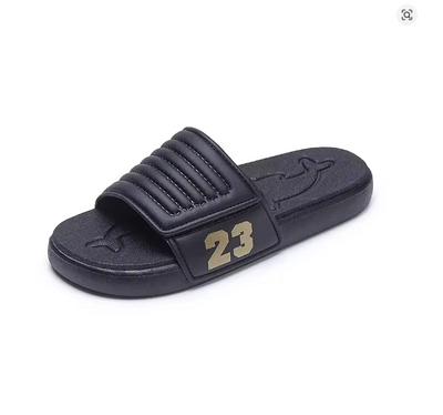 Summer New Magic Tape Trendy Slippers Wear-Resistant Anti-Slip Breathable Fashion Sports Slippers for Men Large Size Outdoor Sli