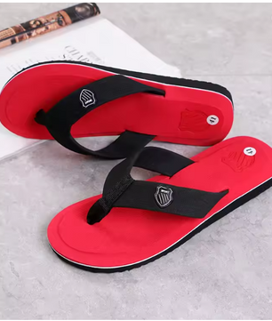 Men's Casual Flip Flops Fashion Beach Shoes Men Summer Non-Slip Flat Slides Mens Slippers Indoor House Shoes Man Male Slipper