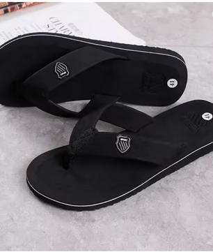 Men's Casual Flip Flops Fashion Beach Shoes Men Summer Non-Slip Flat Slides Mens Slippers Indoor House Shoes Man Male Slipper