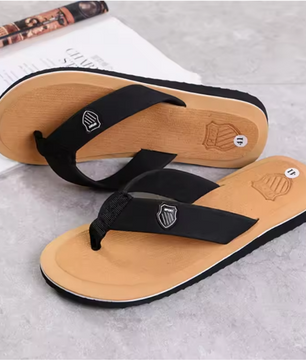 Men's Casual Flip Flops Fashion Beach Shoes Men Summer Non-Slip Flat Slides Mens Slippers Indoor House Shoes Man Male Slipper
