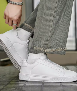 PU Leather Men Shoes Sneakers Trend Casual Shoes Leisure Male Sneakers Footwear Men Vulcanized Shoes Couple Shoes Women Shoes