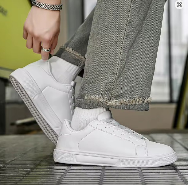 PU Leather Men Shoes Sneakers Trend Casual Shoes Leisure Male Sneakers Footwear Men Vulcanized Shoes Couple Shoes Women Shoes