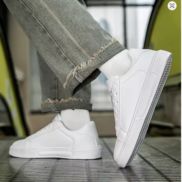 PU Leather Men Shoes Sneakers Trend Casual Shoes Leisure Male Sneakers Footwear Men Vulcanized Shoes Couple Shoes Women Shoes