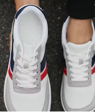 New Wide Toe Men Shoes Casual Versatile Soft Sole Wide Last Shoes Walking Sneakers Breathable Mesh Comfortable Barefoot Shoes