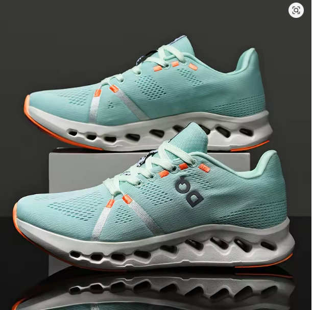 Men Casual Sports Running Shoes Marathon Air Cushion Breathable Lightweight Men Comfortable Athletic Nonskid Sneakers Outdoor