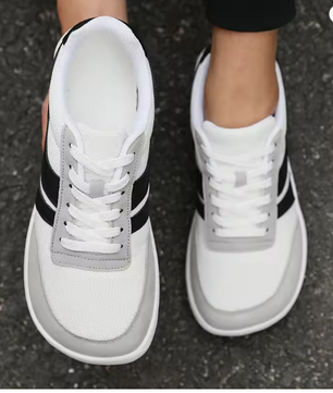 New Wide Toe Men Shoes Casual Versatile Soft Sole Wide Last Shoes Walking Sneakers Breathable Mesh Comfortable Barefoot Shoes