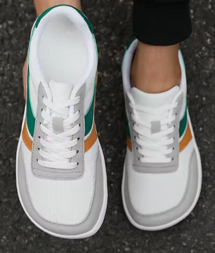 New Wide Toe Men Shoes Casual Versatile Soft Sole Wide Last Shoes Walking Sneakers Breathable Mesh Comfortable Barefoot Shoes