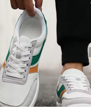 New Wide Toe Men Shoes Casual Versatile Soft Sole Wide Last Shoes Walking Sneakers Breathable Mesh Comfortable Barefoot Shoes