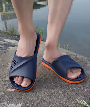 Men Slides Non-slip Summer Massage Flip Flops Indoor Slipper Man Sandals Beach Shoes Men