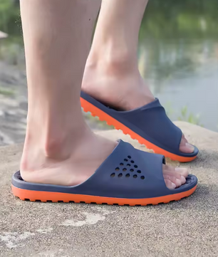 Men Slides Non-slip Summer Massage Flip Flops Indoor Slipper Man Sandals Beach Shoes Men