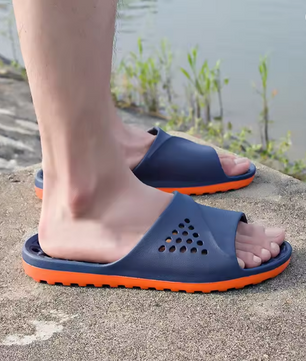 Men Slides Non-slip Summer Massage Flip Flops Indoor Slipper Man Sandals Beach Shoes Men