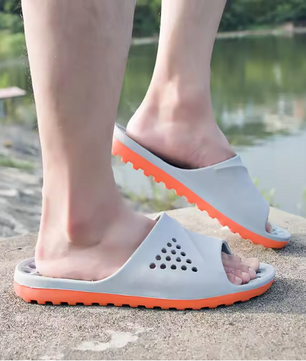 Men Slides Non-slip Summer Massage Flip Flops Indoor Slipper Man Sandals Beach Shoes Men