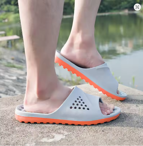 Men Slides Non-slip Summer Massage Flip Flops Indoor Slipper Man Sandals Beach Shoes Men