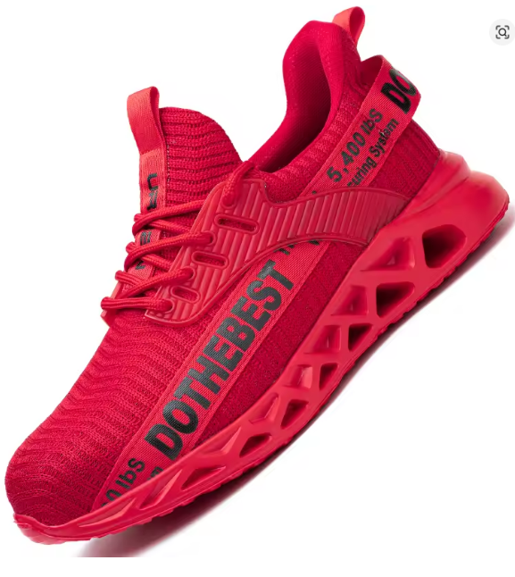 Steel Toe Safety Shoes for Men Women Lightweight Work Sneakers Puncture Proof Work Shoes Unisex Coustruction Safety Work Boots