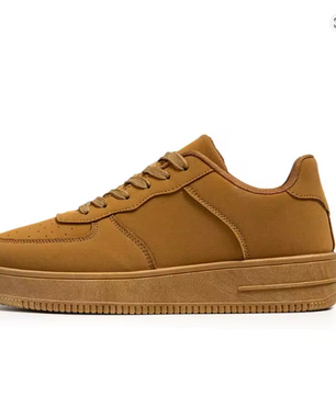 Low-Top Fashionable White Sneakers Pure Color Laced Board Shoes Four Seasons Leather Surface Sports Casual Men's Shoes