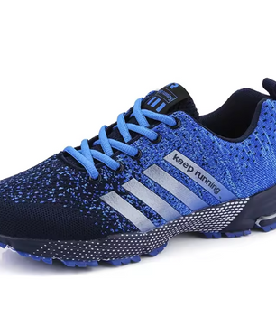 New men's and women's flying mesh surface spring summer breathable casual sports shoes flat vulcanized couple running big size48