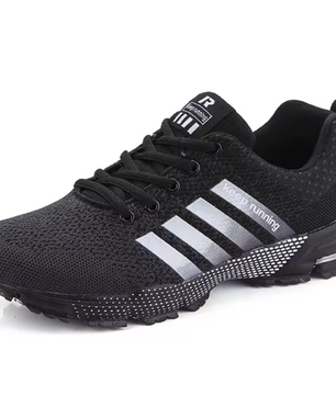 New men's and women's flying mesh surface spring summer breathable casual sports shoes flat vulcanized couple running big size48