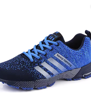 New men's and women's flying mesh surface spring summer breathable casual sports shoes flat vulcanized couple running big size48