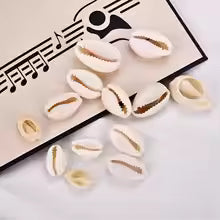 LIEBE ENGEL 20/50pcs Shell Beads Boho Natural Seashells Bead Conches Cowries Charms For DIY Necklace Bracelets Making Jewelry