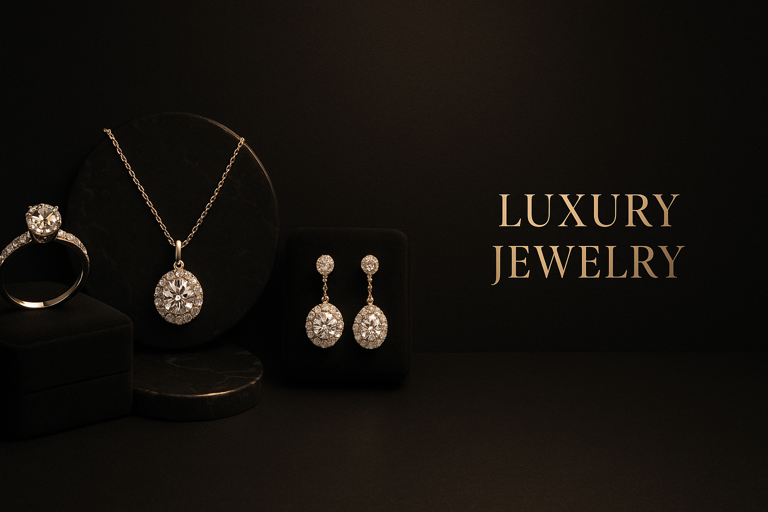 make a cool black theme slider pic for my jewlery store